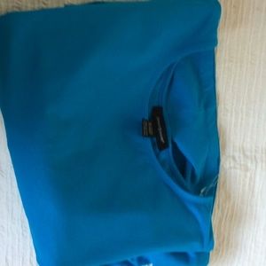 Turquoise Blue cotton t shirt